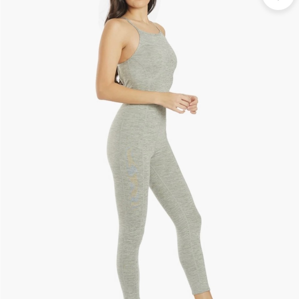 NWT FREE PEOPLE MOVEMENT ASHFORD SIDE TO SIDE PERFORMANCE JUMPSUIT SIZE XS - Picture 2 of 10